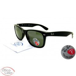 Ray-Ban RB2132 901/58 58 New Wayfarer Acetato Preto Polarizado