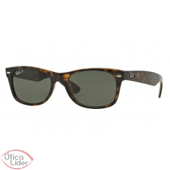 Ray-Ban RB 2132 902/58 58 New Wayfarer Acetato Demi Polarizado