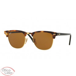 Ray-Ban RB 3016 1160 51 Clubmaster Mesclado/Preto