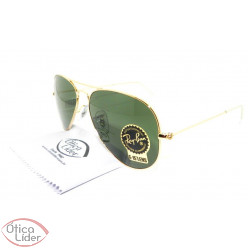 Ray-Ban RB 3025l w3234 55 Aviador Metal Dourado g15