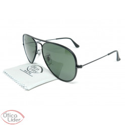 Ray-Ban RB3025jm 002 55 Aviador Metal Preto