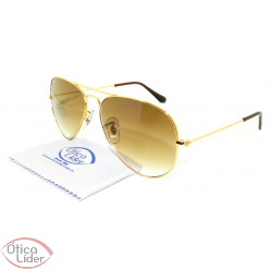 Ray-Ban RB3025l 001/51 55 Aviador Metal Dourado