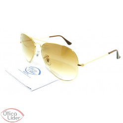 Ray-Ban RB3025l 001/51 58 Aviador Metal Dourado