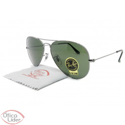 Ray-Ban RB3025l w0879 58 Aviador Metal Chumbo G15