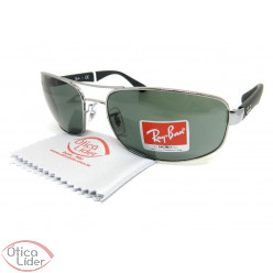 Ray-Ban RB3445 004 64 Metal Chumbo