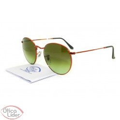 Ray-Ban RB3447 9002/a6 53 Round Metal Bronze