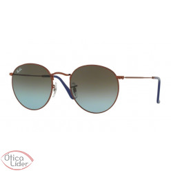 Ray-Ban RB 3447 9003/96 50 Round Metal Dark Bronze