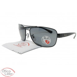 Ray-Ban RB3518l 006/81 63 Metal / Acetato Preto Polarizado