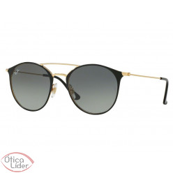 Ray-Ban RB3546 187/71 52 Metal Preto / Dourado