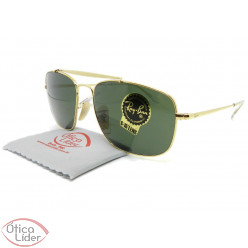 Ray-Ban The Colonel RB3560 001 58 Metal Dourado Lente Verde G15