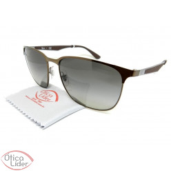 Óculos de Sol Ray-Ban RB3569 121/11 59 Metal Bronze / Prata