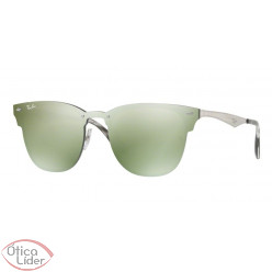 Ray-Ban RB 3576n 042/30 41 Blaze Metal Marrom Lente Verde Espelhada