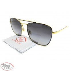 Óculos de Sol Ray-Ban RB3588 9054/8g 55 Metal Preto / Dourado