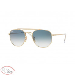 Ray-Ban RB 3648 001/3f 54 Marshal Metal Dourado