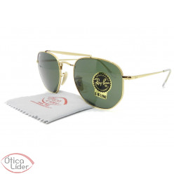 Ray-Ban The Marshal RB3648 001 54 Metal Dourado G15