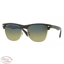 Ray-Ban RB 4175 877/76 57 Clubmaster Acetato Preto Polarizado