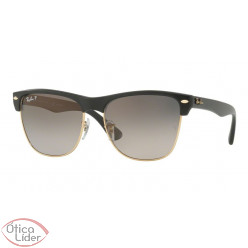 Ray-Ban RB 4175 877/m3 57 Clubmaster Acetato Preto Polarizado