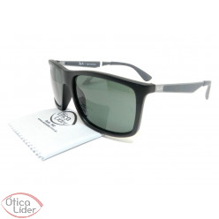 Ray-Ban RB 4228l 601/s-71 58 Acetato Preto / Metal Cinza