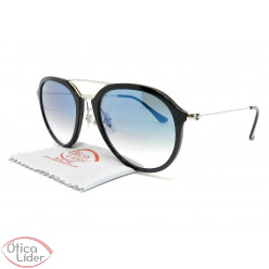 Ray-Ban RB4253 6292/3f 53 Acetato Preto / Metal Prata