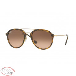 Ray-Ban RB 4253 710/a5 53 Acetato Demi / Metal Dourado