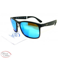 Ray-Ban RB4264 601-s/a1 58 Acetato Preto Espelhado Azul