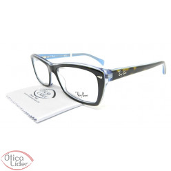 Ray-Ban RX5255 5023 53 Acetato Demi / Azul