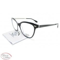 Ray-Ban RX5360 2034 54 Acetato / Metal Preto