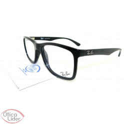 Ray-Ban RX7027l 2000 56 Acetato Preto