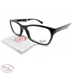 Ray-Ban RX7033l 2000 52 Acetato Preto