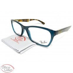 Ray-Ban RX7033l 5704 52 Acetato Azul / Mesclado