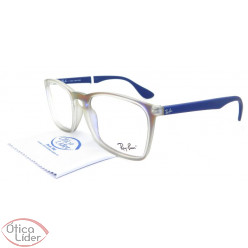 Ray-Ban RX7045l 5486 55 Acetato Transparente / Roxo