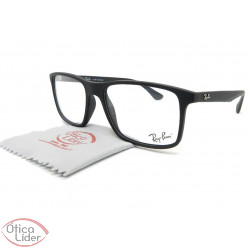 Ray-Ban RX7120l 5196 55 Acetato Preto