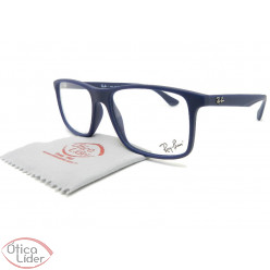 Ray-Ban RX7120l 5412  55 Acetato Azul Marinho