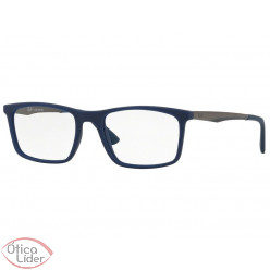 Ray-Ban RX7134l 5828 53 Acetato Azul / Metal Grafite