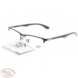 Ray-Ban RX8413 2503 54 fny Metal / Fibra de Carbono Preto