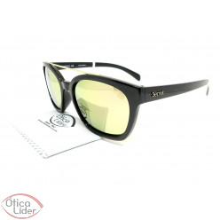 Secret SE 9663700293 54 Debbie Acetato Preto / Metal Dourado Espelhado