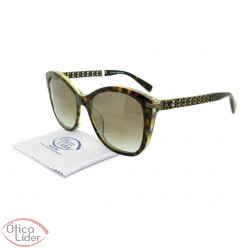 Óculos de Sol Escada SES450 07mb 55 Acetato Demi / Metal Bronze