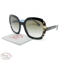 Prada Heritage SPR16u khr 0a7 54 Acetato Preto/Azul