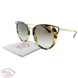 Prada SPR66t 7s0 0a7 54 Acetato Havana / Metal Dourado