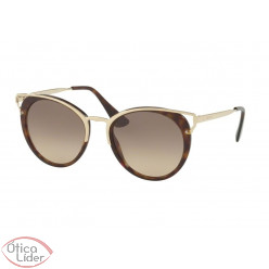 Prada SPR66ts 2au 3d0 54 Acetato Demi / Metal Dourado