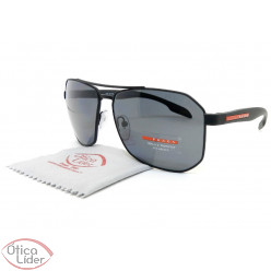 Prada SPS51v dg0 5z1 62 Metal / Acetato Preto Polarizado