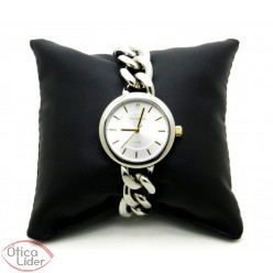 Technos TE 2036 loq/1k Aço Prata Redondo Elegance