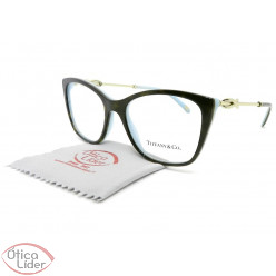 Tiffany & Co. TF2160-b 8134 52 Acetato Havana com Azul / Metal Prata