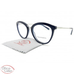 Tiffany & Co. TF2173 8191 53 Acetato Azul Marinho / Metal Prata