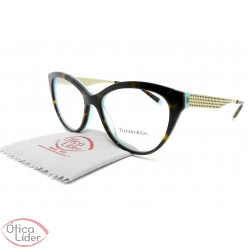 Tiffany & Co. TF2180 8275 54 Acetato Havana e Azul / Metal Dourado