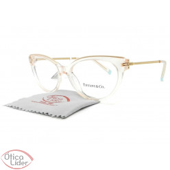 Tiffany & Co. TF2183 8278 52 Acetato Rosa Cristal / Metal Dourado