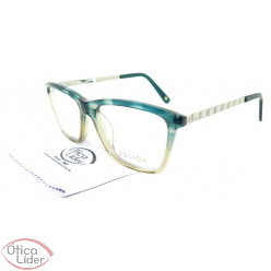 Escada VES333 0agt 52 Acetato Verde / Transparente