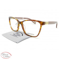 Victor Hugo VH1792 col.0789 55 Acetato Marrom Decorado e Bordô