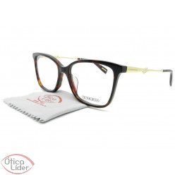 Victor Hugo VH1800 col.0722 54 Acetato Marrom Mesclado / Metal Dourado