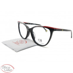 Carolina Herrera VHE834 col.0700 54 Acetato Preto c/ Rosa